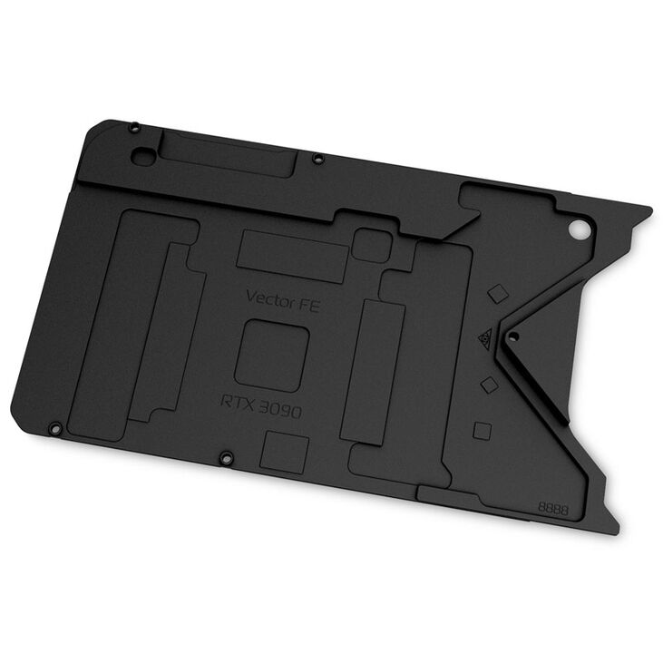 EK Water Blocks EK-Quantum Vector FE RTX 3090 Ti Backplate - black image number 1