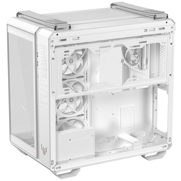 ASUS TUF Gaming GT502 Horizon PC Case, Mid Tower, ATX, Tempered Glass - white image number 10