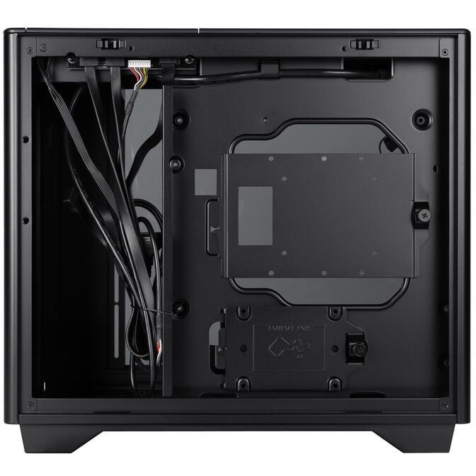 InWin A3 Mini-Tower Tempered Glass - schwarz image number 4