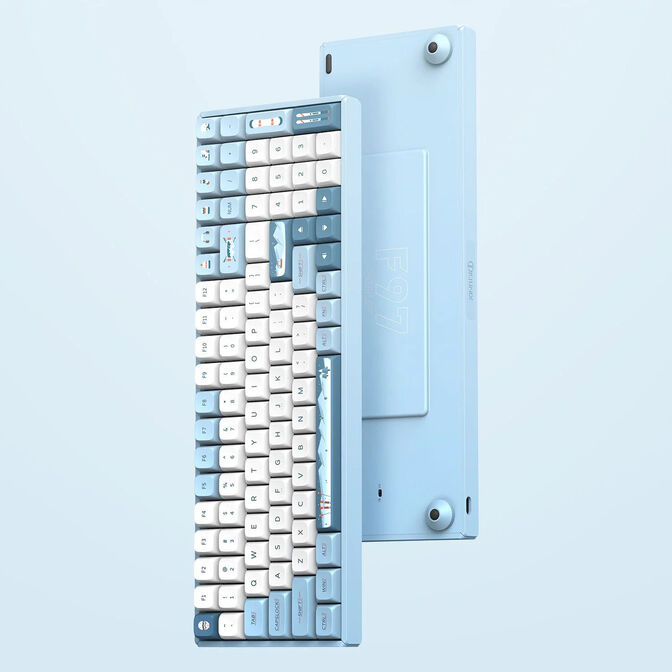 IQUNIX F97 Wintertide Wireless Gaming Tastatur, RGB - MX-Brown-Switches (US) image number 3