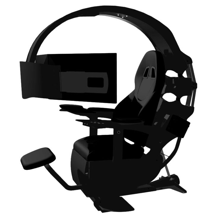 MWE LAB Emperor XT Gaming Chair - Black image number 3