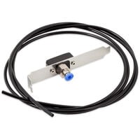 aqua computer slot cover with fill port for LEAKSHIELD