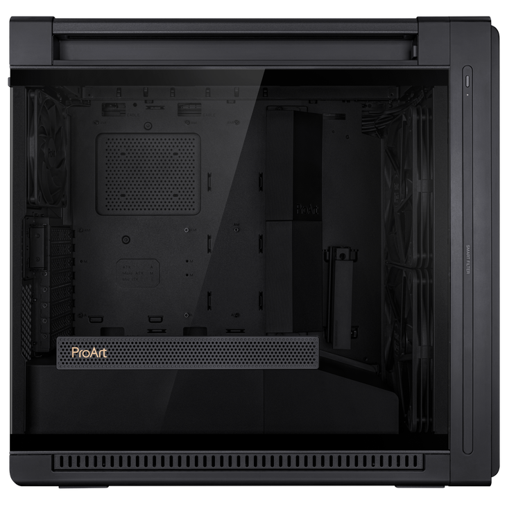 ASUS ProArt PA602 Full Tower, Tempered Glass - black image number 5