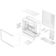 ASUS Prime AP202 ARGB PC-Geh&auml;use, Midi Tower, mATX, ARGB, Tempered Glass - wei&szlig; image number null
