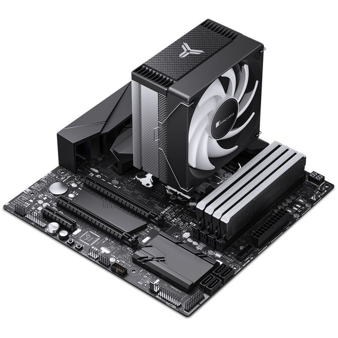 Jonsbo CR-1000MAX CPU-K&uuml;hler, 120mm, RGB - schwarz image number 10