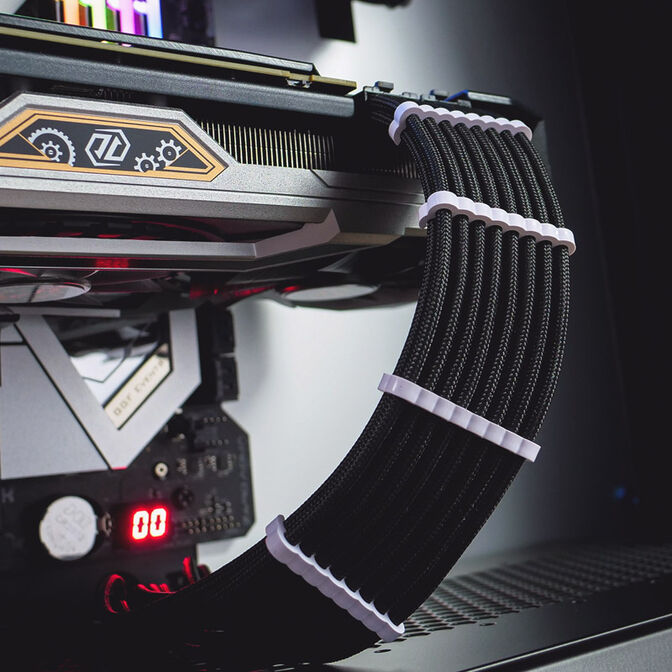 CableMod PRO Bridged Cable Comb Kit - wei&szlig; image number 1