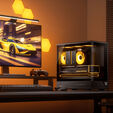 Jonsbo D200 PC-Geh&auml;use, Mini-Tower, mATX, Tempered Glass - schwarz image number null
