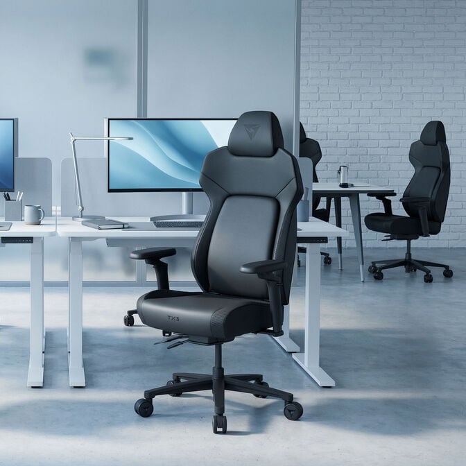 TX3 Core 360 Gaming Chair - Modern Black image number 9