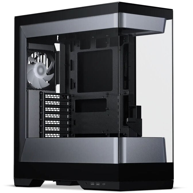 Phanteks Evolv S2 PC Case, Midi Tower, E-ATX, RGB, Tempered Glass - Black image number 0