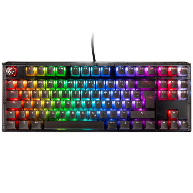 Ducky One 3 Aura Black TKL Gaming Tastatur, RGB LED - MX-Silent-Red image number 1