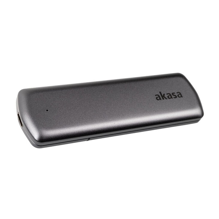 Akasa Portable M.2 SATA/NVMe SSD auf USB-C 3.2 Gen 2 image number 0
