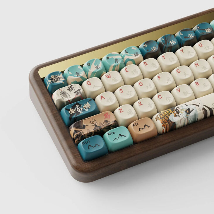 AKKO MU01 Joy of Life Gaming Keyboard, RGB - 65%, Botany Switches, ANSI Layout (US) image number 6
