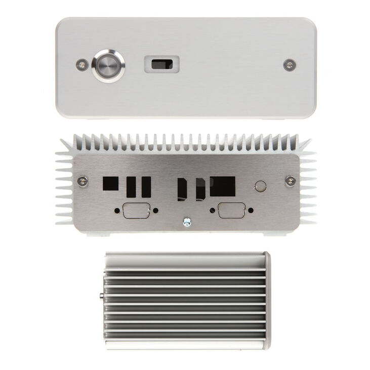 Impactics D1NU1-S Intel NUC Gehäuse - silber image number 1