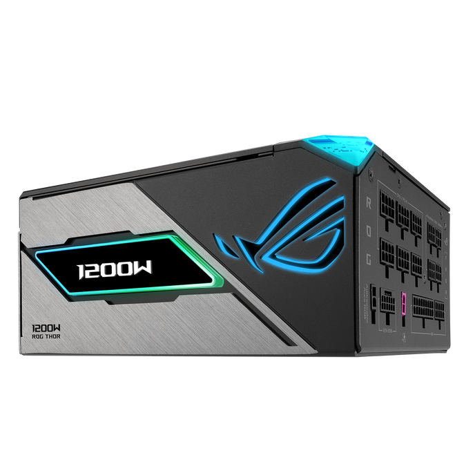 ASUS ROG Thor Platinum III, 80 PLUS Platinum Netzteil, modular, ATX 3.1, PCIe 5.1 - 1.200 Watt image number 2