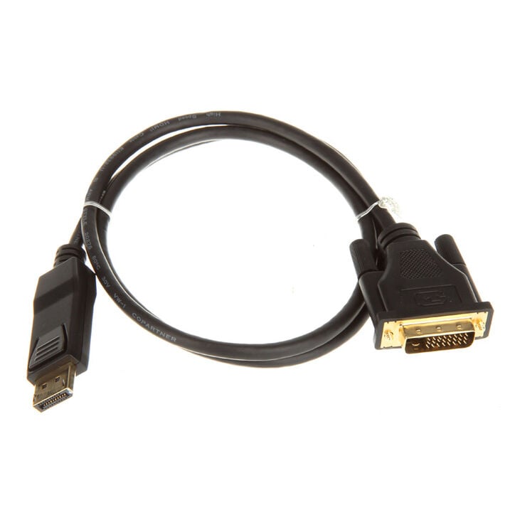 InLine DisplayPort zu DVI Konverter Kabel, schwarz - 1m image number 1