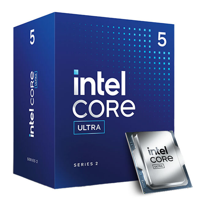 Intel Core Ultra 5 225 CPU, 10 Cores, 4.9 GHz, Socket 1851 (Arrow Lake) &ndash; Boxed, Without Cooler image number 0