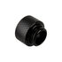 Alphacool Eiszapfen Adapter straight G1/4 inch female to G1/4 inch male - black image number null