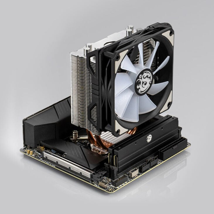 Bitspower Phantom CPU-Kühler, ARGB, 120mm - silber image number 2
