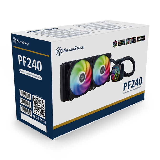 SilverStone Permafrost PF240-ARGB V2, AiO Wasserk&uuml;hlung - 240 mm image number 9