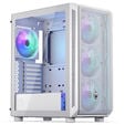 Endorfy Arx 500 ARGB PC Case, Mid Tower, ATX, Tempered Glass - including 4x 140mm ARGB Fans, White image number null