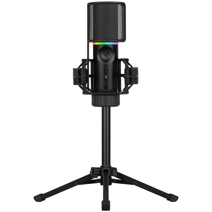 Streamplify MIC RGB Microphone, USB-A, black - tripod incl. image number 2