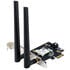 ASUS PCE-AX1800, 2.4GHz/5GHz WLAN, Bluetooth 5.2 LE, PCIe 2.0 x1 image number null