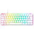 Razer Huntsman V3 Pro Mini Gaming-Tastatur, Razer Analog Optical Gen 2 - ISO (DE), wei&szlig; image number null
