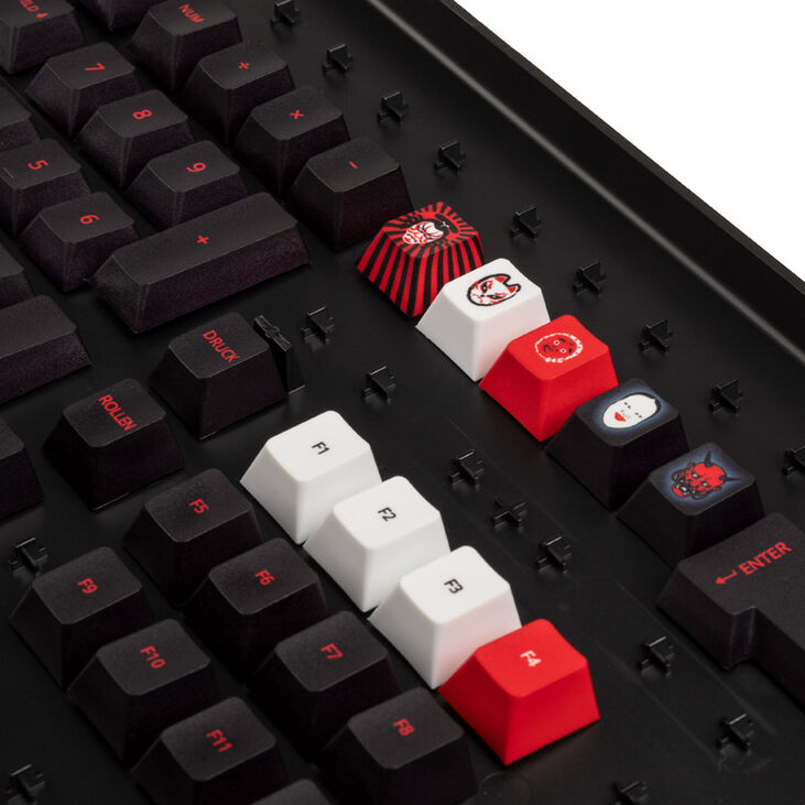 Traitors KABUKI, Keycap Set, PBT (ISO-DE) image number 1