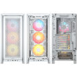 Corsair Frame 4000D RS ARGB PC case, Mid Tower, E-ATX, RGB, Tempered Glass - white image number null