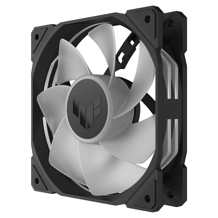 ASUS TUF Gaming TR120 Reverse, PWM ARGB Fan 3-Pack - 120mm, black image number 2