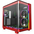 Montech KING 95 PRO Midi-Tower, Tempered Glass, ARGB - rot image number null