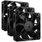 Corsair RS Series 120, PWM L&uuml;fter 3er Pack  - 120 mm, schwarz