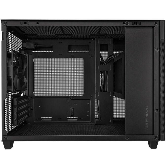 ASUS Prime AP201 Micro-ATX case, Tempered Glass - black image number 6
