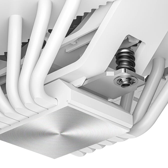 Sudokoo SK620 CPU Cooler, Dual Tower - 2x 120mm, white image number 7