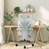 ThunderX3 XTC Ergonomischer Bürostuhl - weiß/blau image number null