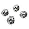 Corsair Hydro X Series XF Hardline Anschluss gerade G1/4 Zoll AG auf 14mm AD Hardtube - 4er-Pack, si
