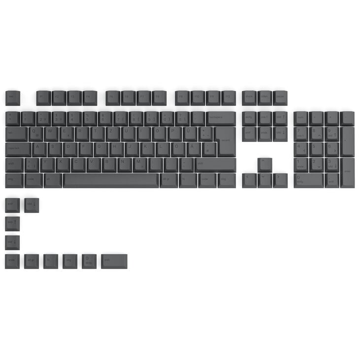Glorious GMMK Pro Black Phantom Gaming Keyboard, GPBT Keycaps, Gateron Clear Switches - incl. Coiled Cable image number 9