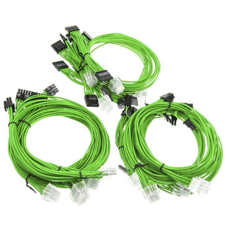 Super Flower Sleeve Cable Kit - green image number 0