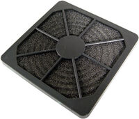 Plastic filter cassette - 120 mm, black