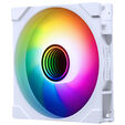 PHANTEKS M25 Gen2 PWM D-RGB Fan - Reverse Blade, 140mm, White image number null