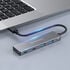 Graugear USB Hub, 4 Ports, 2x USB-A, 2x USB-C, inkl. USB-C Adapter image number null
