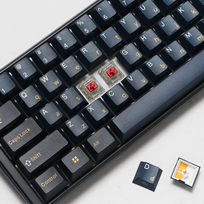 Ducky One 3 Pro Mini Nazca Line Gaming Tastatur, mechanisch, 8.000 Hz, Hot Swap, RGB - Cherry MX2A Red, ANSI (US) image number 11