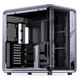 Jonsplus BO400CG PC Case, Mid Tower, ATX, Tempered Glass - Gunmetal Grey image number null