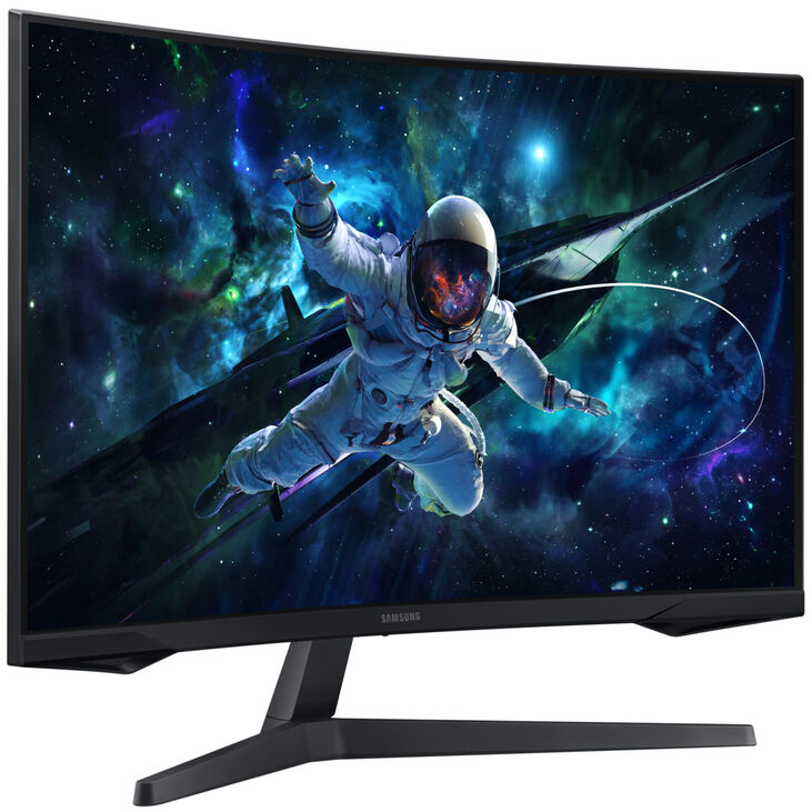 Samsung Odyssey G5 G55C (2024), 32 inch Curved Gaming Monitor, 165 Hz, VA, FreeSync Premium image number 0