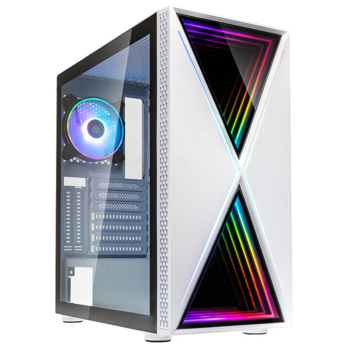 Kolink Void X ARGB Midi-Tower, Tempered Glass - weiß image number 0
