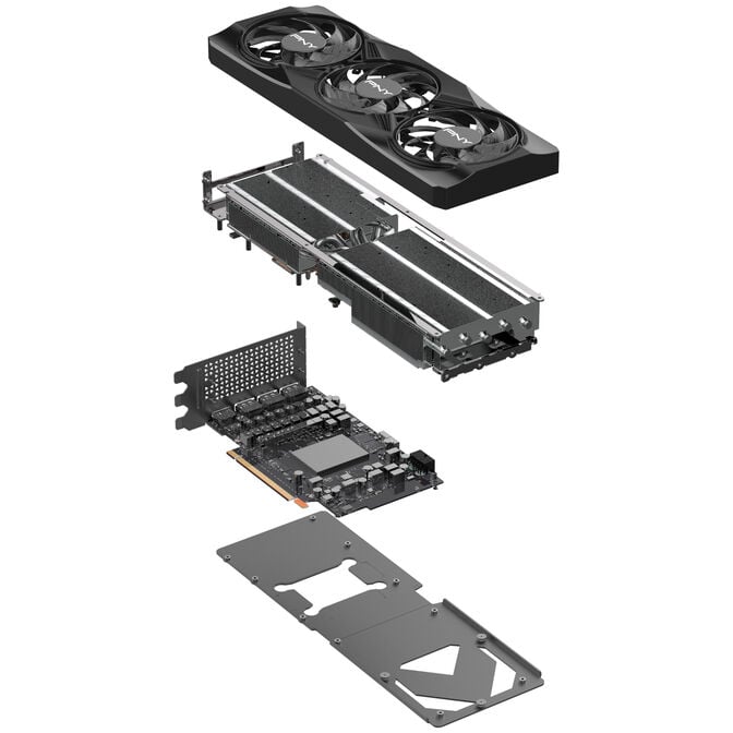 PNY GeForce RTX 5070 Ti Edition, 16384 MB GDDR7 image number 7