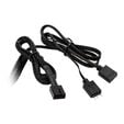 Lamptron PLUTO+ ARGB PWM Fan 3-Pack Bundle - black image number null