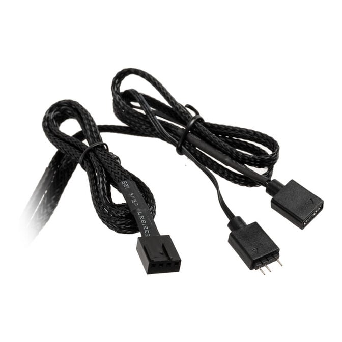 Lamptron PLUTO+ ARGB PWM Fan 3-Pack Bundle - black image number 5