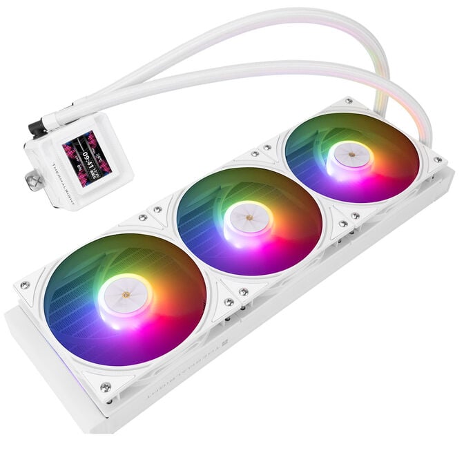 Thermalright Frozen Warframe SE Wasserk&uuml;hlung, ARGB - 360mm, wei&szlig; image number 2