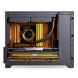 Jonsbo D32 STD Black PC-Geh&auml;use, Mini-Geh&auml;use, mATX, Tempered Glass - schwarz image number null